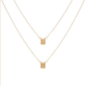 Escapulário ouro amarelo 18k medalha P